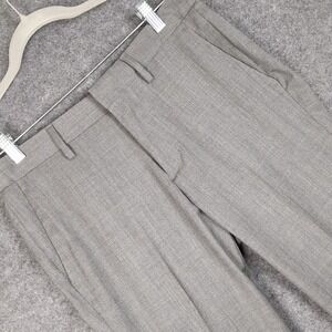 Bonobos Mens Slim Fit Gray Wool Stretch Dress Pants Slacks Size 30x30